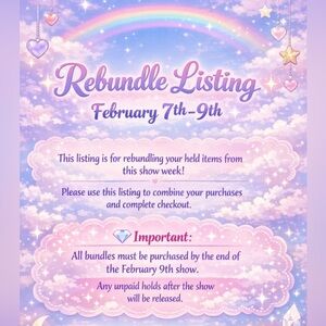 Rebundle order for @mandarob211